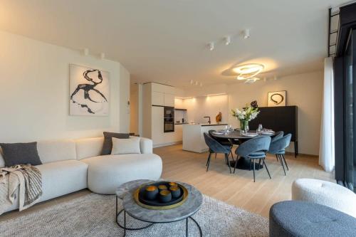 Modern apartment located on the square of De Panne