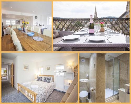 Central Maisonette with Roof Terrace, Bath
