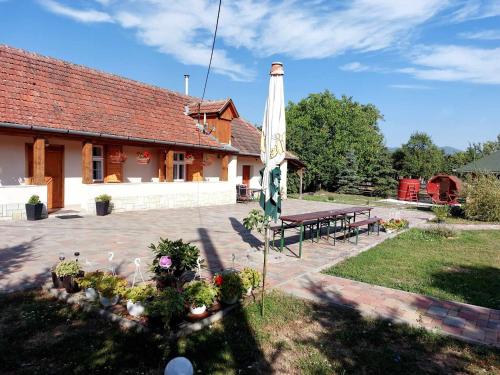 Viesnīcas āriene, Hegyalja Vendégház (Hegyalja Vendeghaz) in Tolksva
