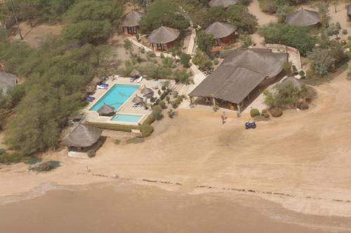 Strand, Hotel Les Cordons Bleus in Ndangane