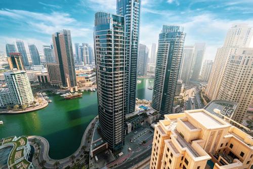 Luxury 4-Bedroom with Maids Room, Marina and Ain Dubai Views