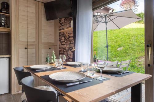 Ecrin cosy, calme, terrasse, nature et MontBlanc, Combloux (Foto 7)