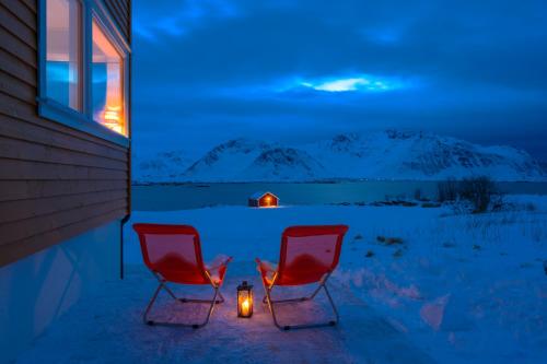 Viesnīcas āriene, Lillevik Lofoten in Gimsoy
