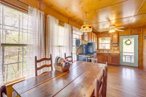 Lakefront Delta Cabin Rental with Boat Dock and Deck! in Delta, USA