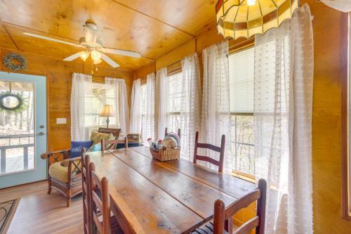 Lakefront Delta Cabin Rental with Boat Dock and Deck! in Delta, USA