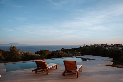 Villa Nevas Private Stone House with Pool and Seaview PARGA