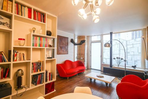 Elégant appartement climatisé de 65 m2 avec 2 ch - Location saisonnière - Paris