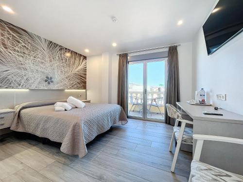 Rõdu/terrass, Hotel Noguera El Albir in Alfas del Pi