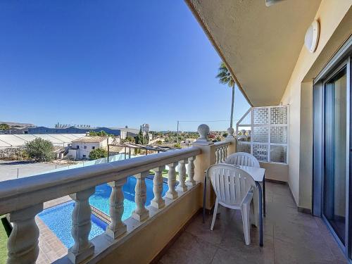 Rõdu/terrass, Hotel Noguera El Albir in Alfas del Pi