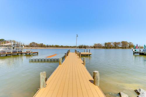 Waterfront Colonial Beach Studio with Boat Dock!