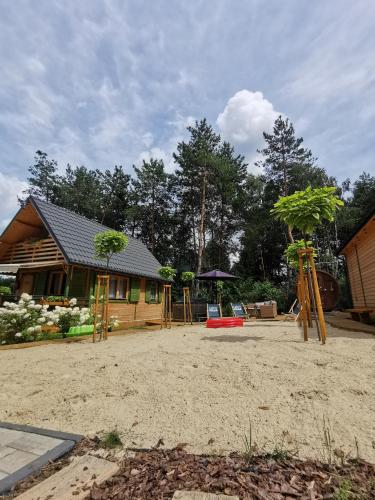 Domki letniskowe Balia sauna Leśny Czar - Chalet - Raków