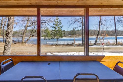 Wooded Park Rapids Cabin Lake Access, Boat Slip! in Arago, USA