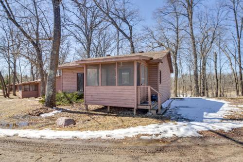 Lakefront Park Rapids Cabin with Resort Amenities! in Arago, USA