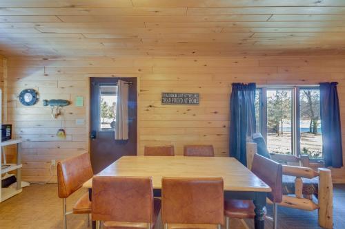 Lakefront Park Rapids Cabin with Resort Amenities! in Arago, USA