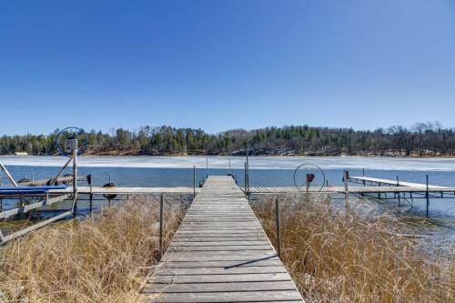 Park Rapids Cabin with Fire Pit and Lake View!