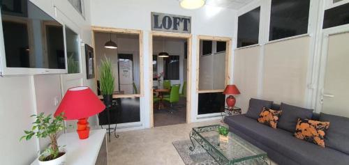 Loft 6 personnes proximité Strasbourg et Europa park - Location saisonnière - Erstein