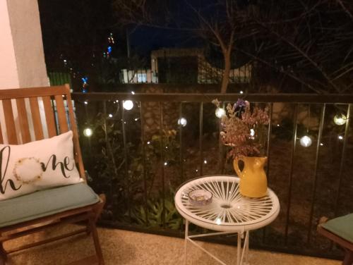 陽台/露台, Casa Refugio Entre Pinos y Romeros in 莫亨特