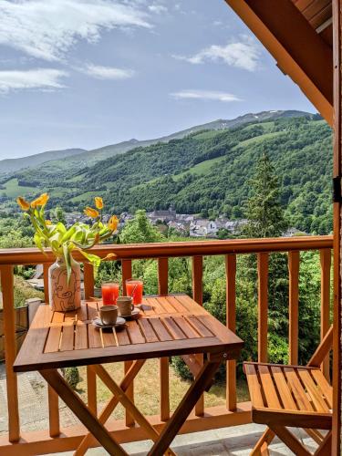 Výhled, La Bigourdane Grand gîte confortable & Spa (La Bigourdane Grand gite confortable & Spa) in Campan