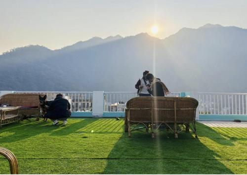 The Anand with Ganga View and Rooftop Cafe