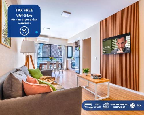 المرافق, Modern Apartments in Palermo - by BueRentals in ريكوليتا