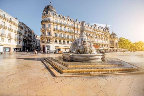 Toit-terrasse avec vue magnifique sur Montpellier near Le Site