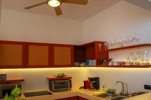 Patmos ocean view 3 bedroom house in San Benito, Mexico
