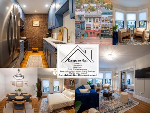 ทัศนียภาพภายนอกโรงแรม, Apt in the heart of Main Street in สตรวด์สบูร์ก (PA)