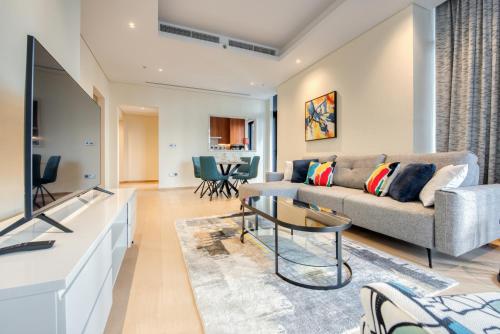 RH- Downtown Delight, Chic 01BR near Dubai Mall & Burj Khalifa, RP Heights, Dubaj (fotografie 10)