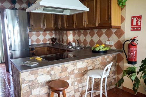 virtuve, Casa Jienense in Puente del Obispo