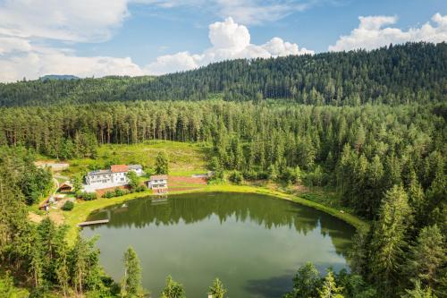 Das Haidensee in Glanegg, Österreich