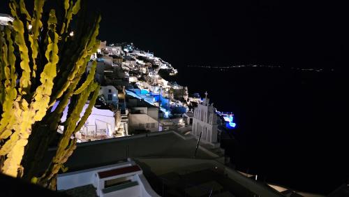 Cactus cave house on the caldera Cactus cave house on the caldera