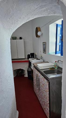 Cactus cave house on the caldera Cactus cave house on the caldera