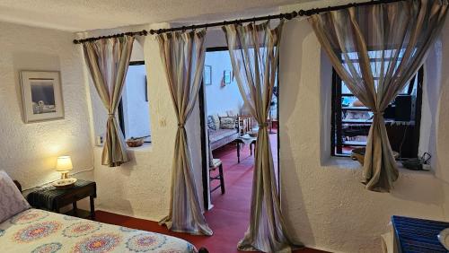 Cactus cave house on the caldera Cactus cave house on the caldera