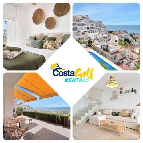 Duplex con terraza y vistas al mar en Mijas - CASCADA DE RIVIERA C4