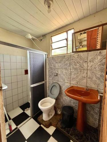 Casa simples, mas o lugar é maravilhoso! Para até 10 pessoas