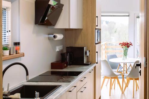 Kilátás, Sovanova Domki w Górach Sowich z Tarasem i Widokiem (Sovanova Domki w Gorach Sowich z Tarasem i Widokiem) in Gluszyca Gorna