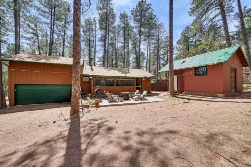 Forest Views & Fire Pit: Cozy Pine Cabin · Pine