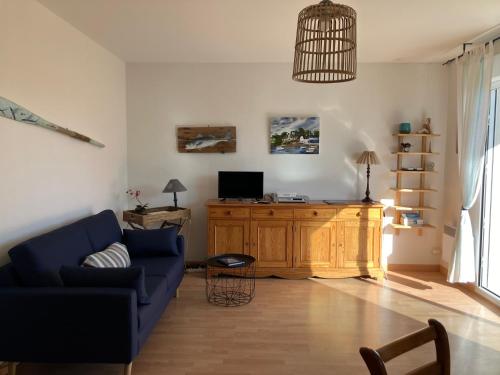 Sainte-Marine, Appartement cosy rez-de-jardin à 150m de la plage