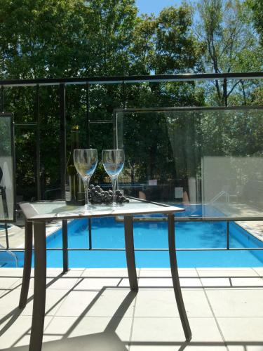 Kilátás, SCHELL MOTEL VERNON in Vernon