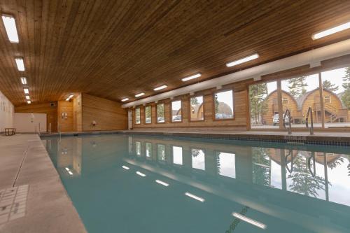 Úszómedence, Ocean Village Resort in Tofino (Brit Kolumbia)