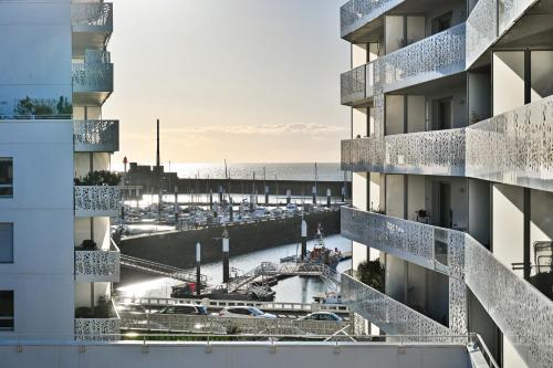 L'Escale Bleue - Balcon privé - Vue mer - Location saisonnière - Le Havre