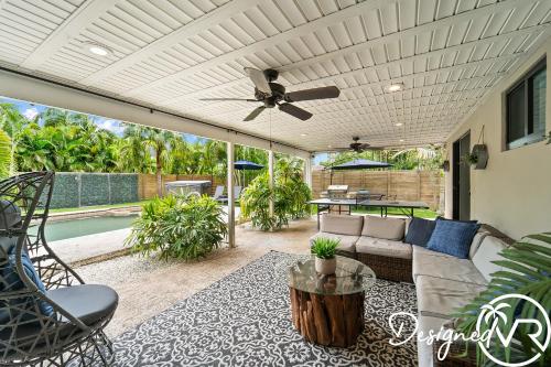 Trendy Renovated 4 BR Home w/ Heated Pool
