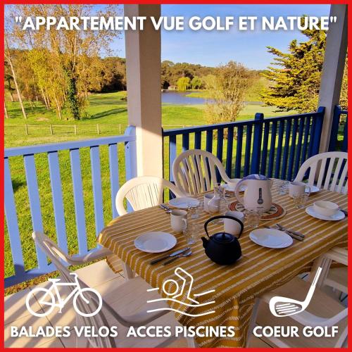 "L'ORÉEOCÉANE" Appartement, 7 personnes, vue dégagée golf, accès piscine - Location saisonnière - Talmont-Saint-Hilaire