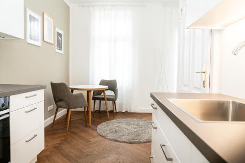 köök, twenty five - work & life Apartments in Amstetten