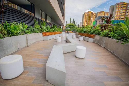 Bright Studio Topfloor A/C, Poblado Coworking1412, Medellín (fotografie 10)