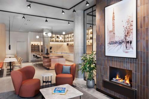 大堂, 哥本哈根諾德港萬豪原住客棧酒店 (Residence Inn by Marriott Copenhagen Nordhavn) in 哥本哈根Osterbro