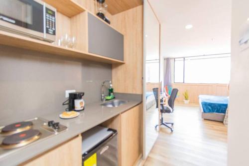 Poblado, Modern studio, coworking, A/C, Gym 1411, Medellín (photo 4)