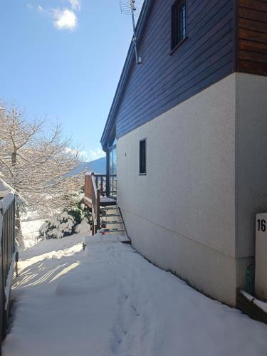 chalet près des pistes avec vue panoramique