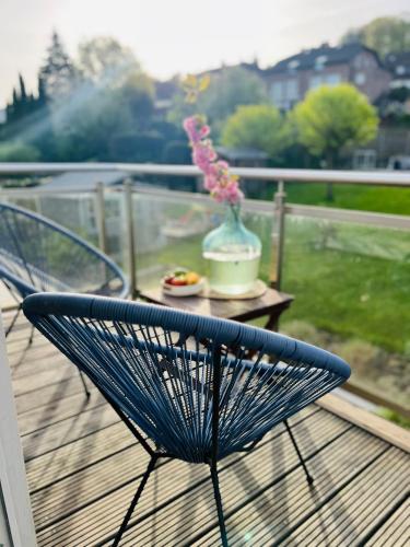 Moderner Altbau mit Infrarotsauna im Grünen (Moderner Altbau mit Infrarotsauna im Grunen) in วิทเทิน