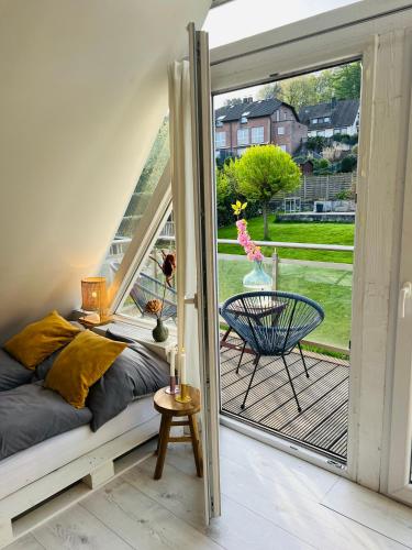 Moderner Altbau mit Infrarotsauna im Grünen (Moderner Altbau mit Infrarotsauna im Grunen) in วิทเทิน